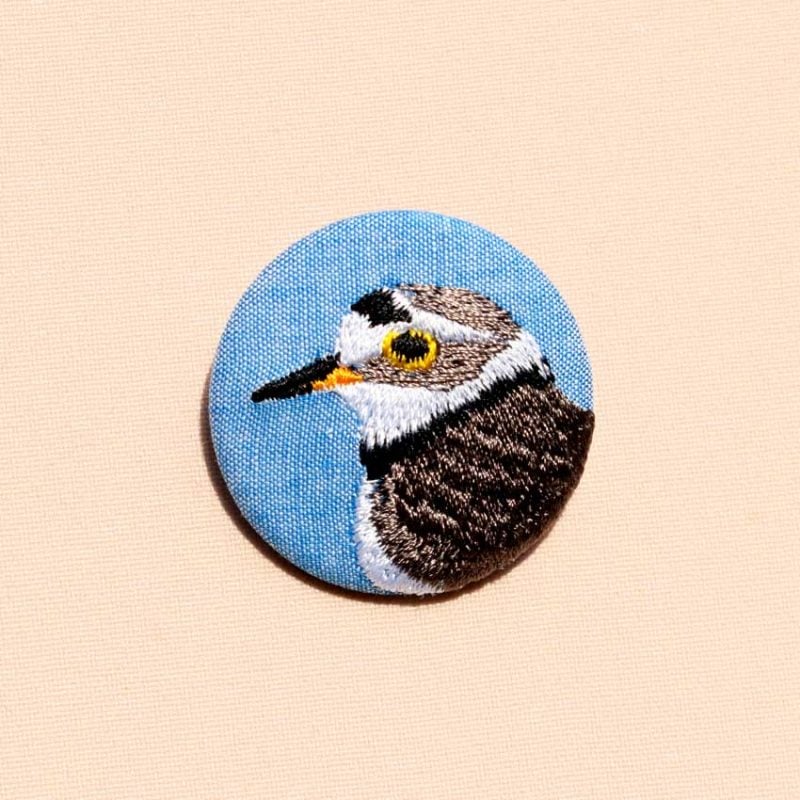 Petit Gravelot – Petite broche