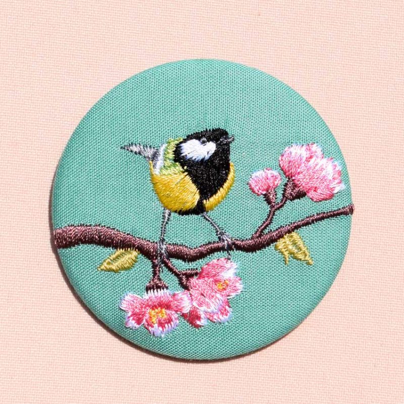 La mésange charbonnière – Grande broche