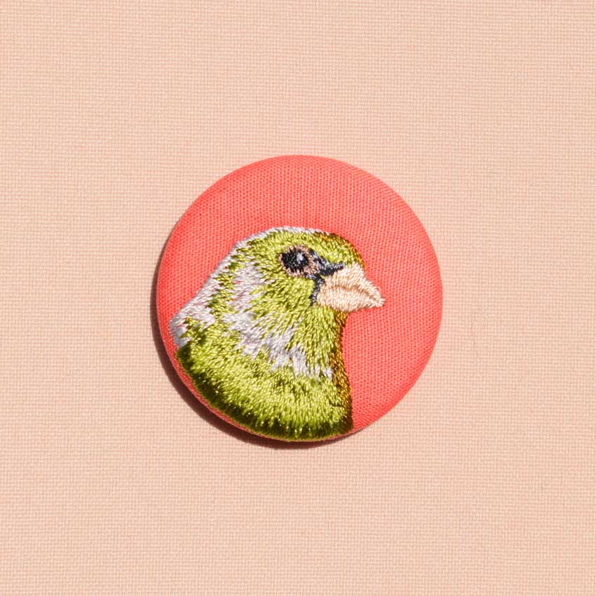 Le verdier - Petite broche