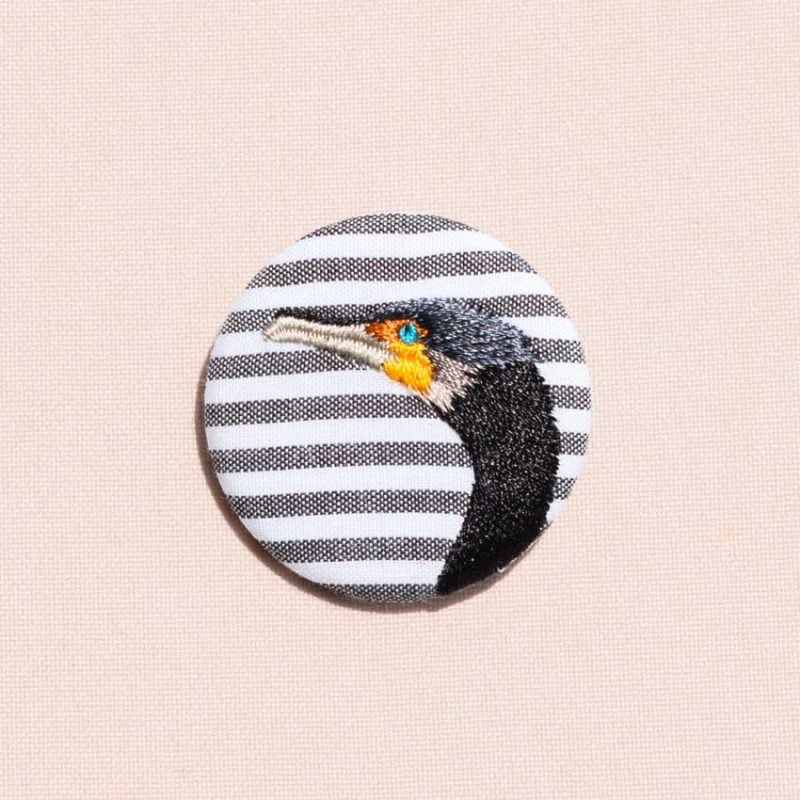 Cormoran – Petite broche