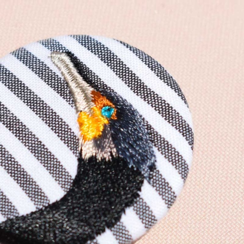 Cormoran – Petite broche