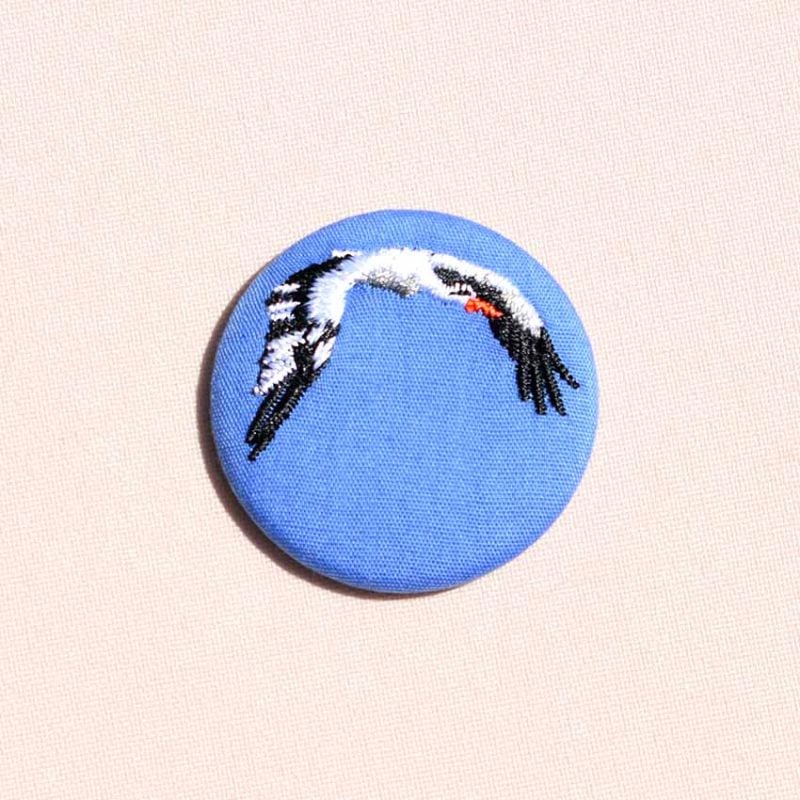 Cigogne – Petite broche