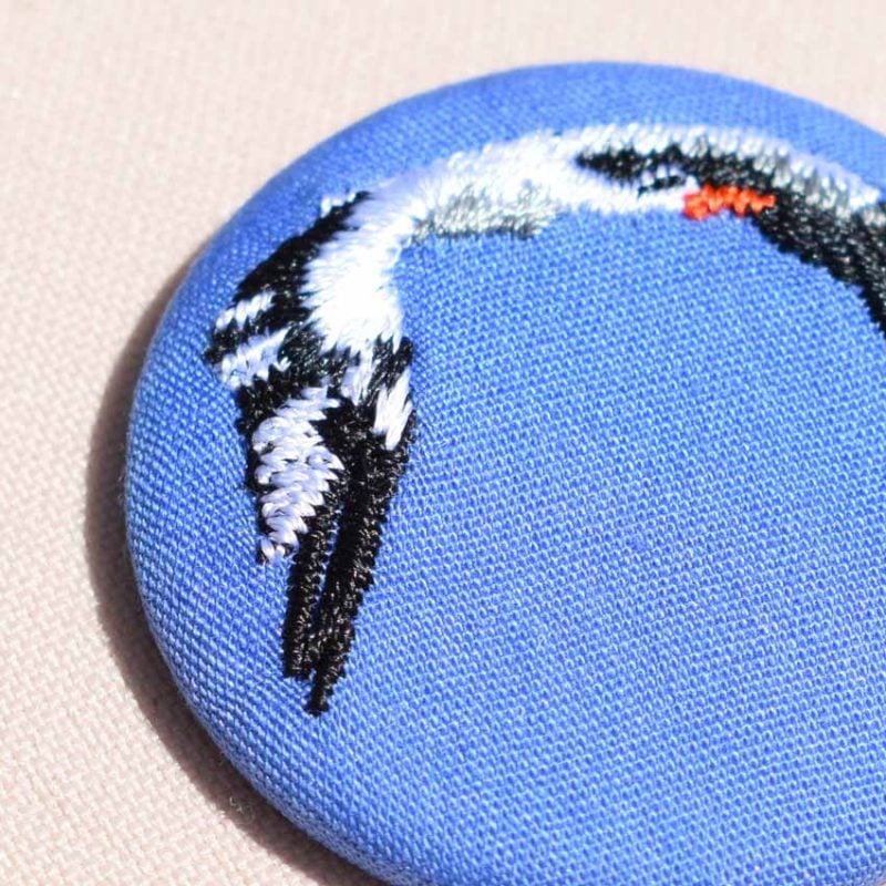 Cigogne – Petite broche
