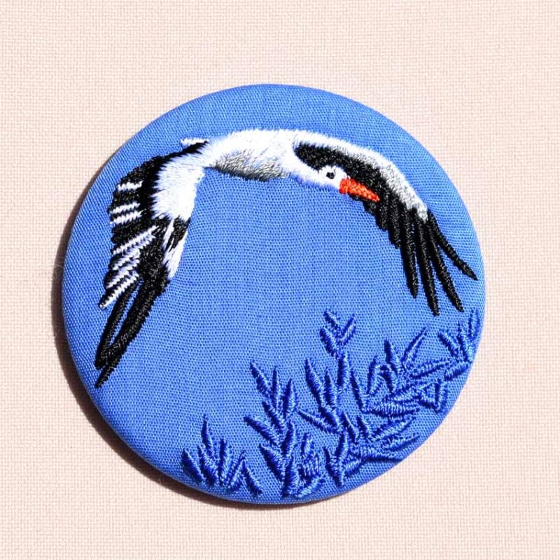 La cigogne – Grande broche